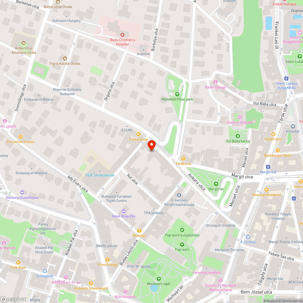 Járhatatlan járda bejelentés helye