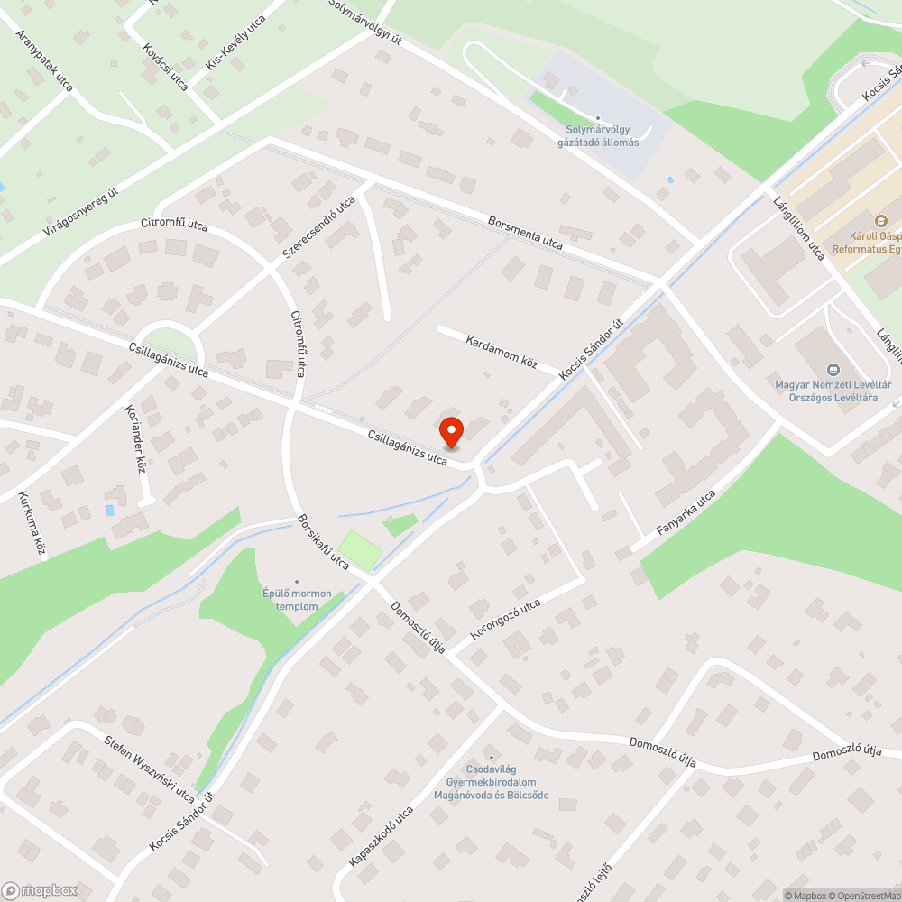 Zebra hiánya bejelentés helye