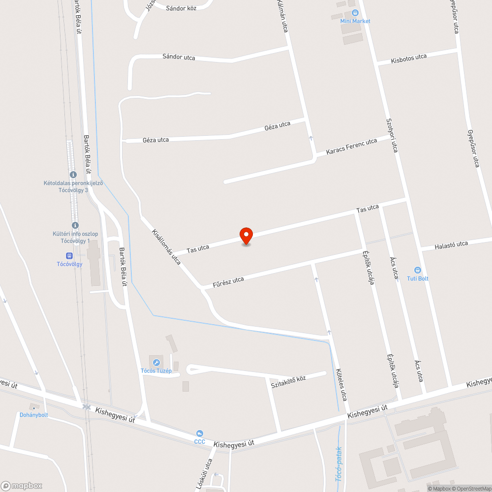 Egyre mélyülő kátyú. bejelentés helye