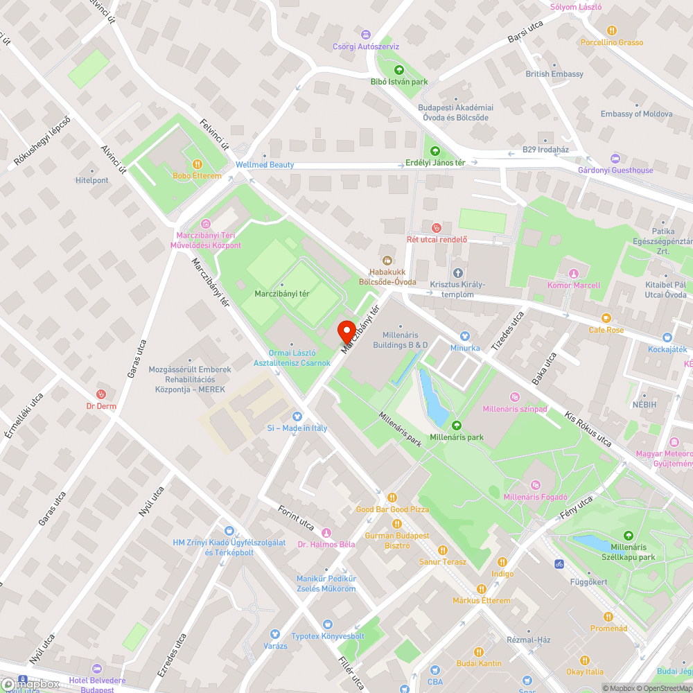 Parkoló lezárása magánrendezvény miatt, rövid értesítési idővel bejelentés helye