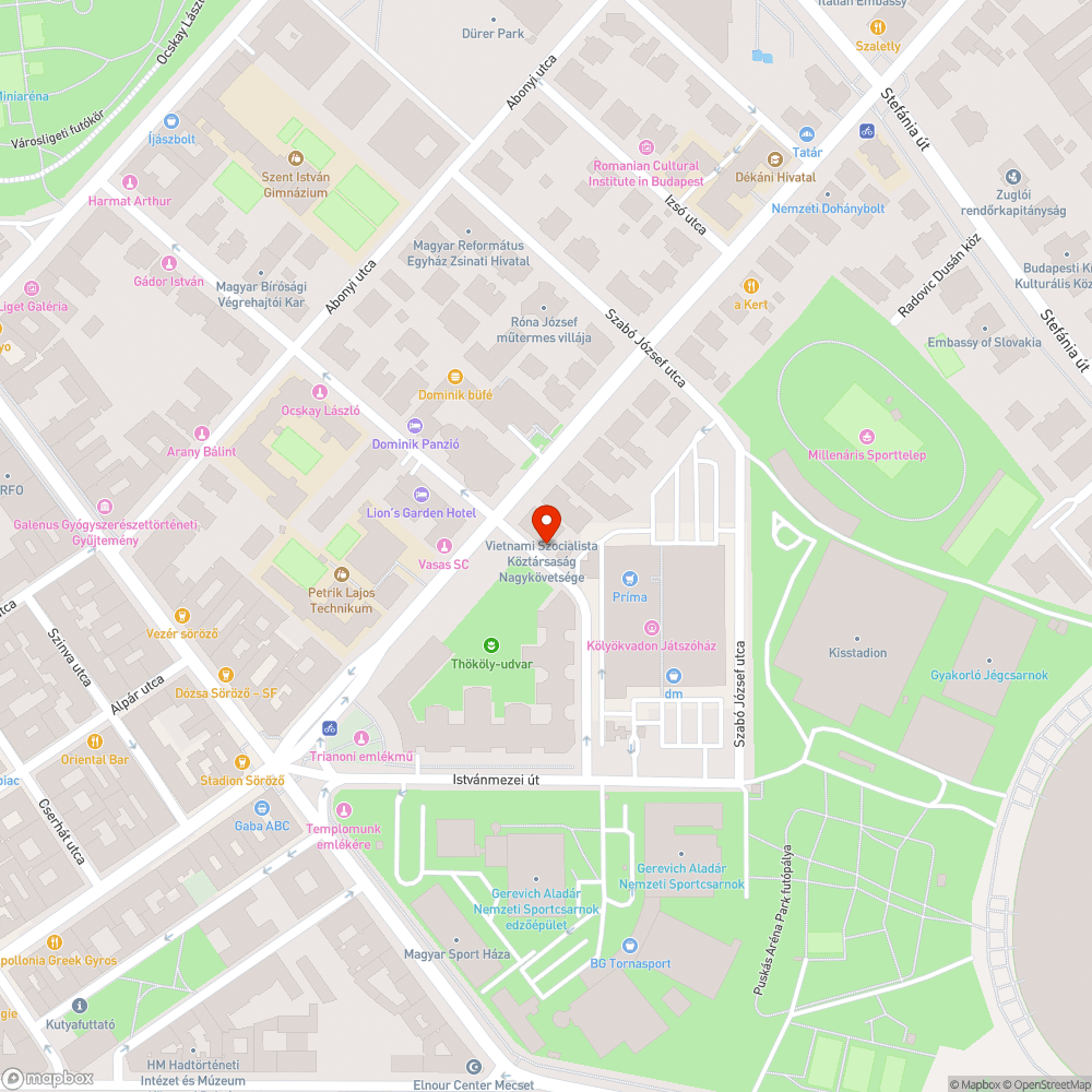 Rosszul működő lámpa bejelentés helye