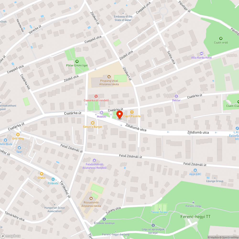 Lerobbant, elhagyott autó bejelentés helye