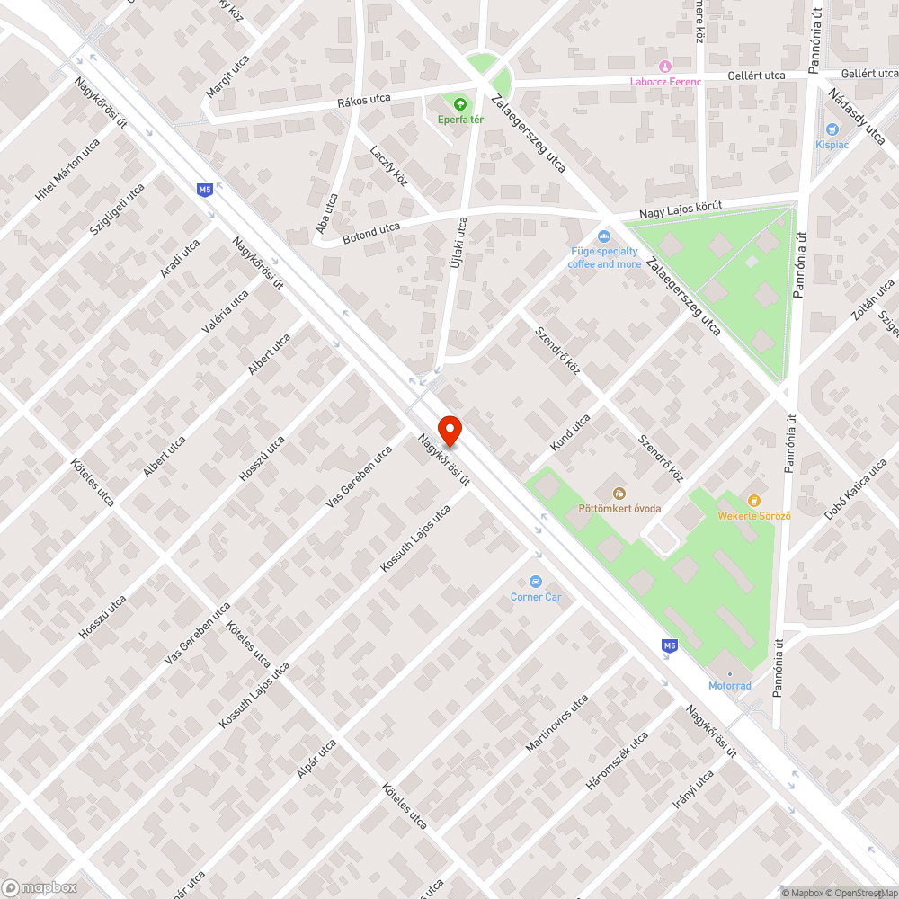 Újabb szemétkupac a gyalogos átkelőnél bejelentés helye