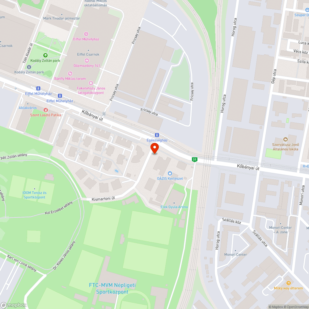 Hiányzó fényterelő bejelentés helye