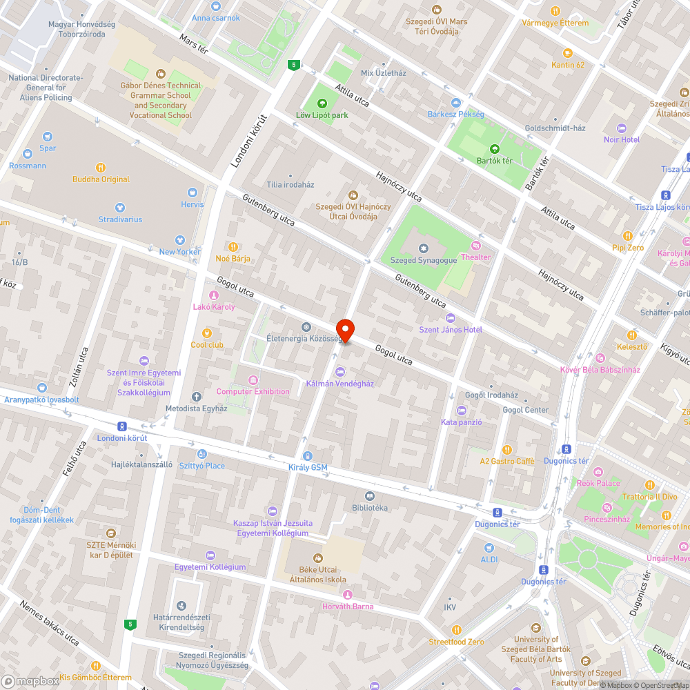 Csapadék miatt megsüllyedt járda bejelentés helye