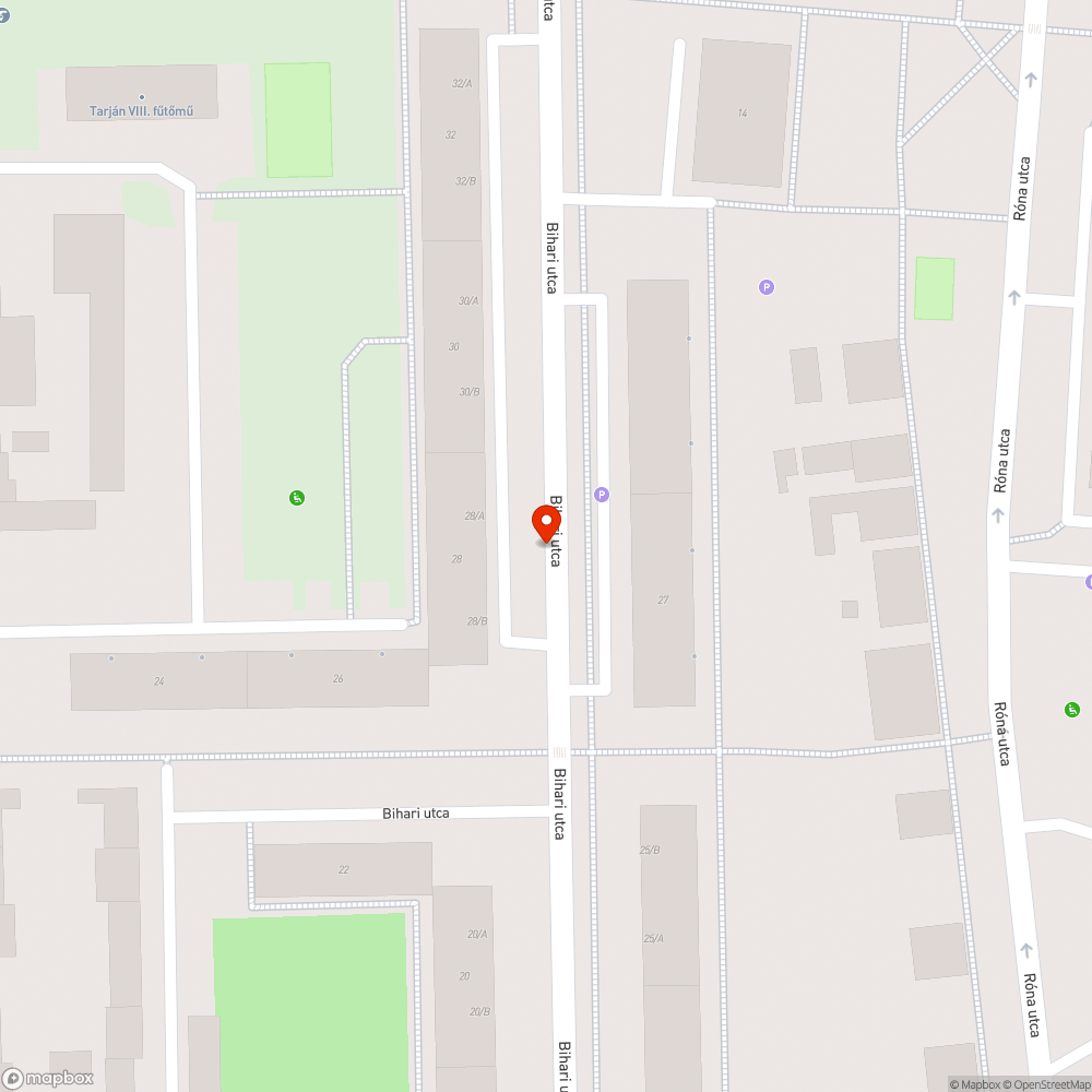 Kátyúk a Bihari utcában bejelentés helye