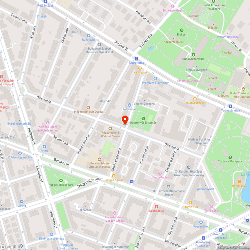 Szemét a játszótér és cukrászda elött bejelentés helye