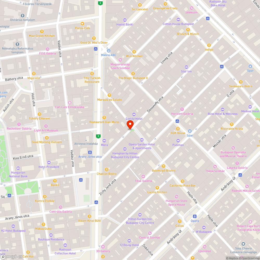 Kátyú bejelentés helye