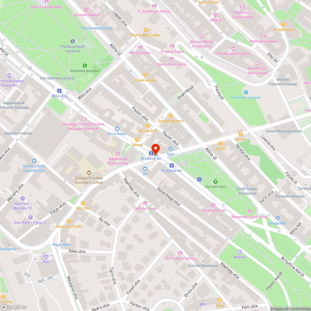 Új sínek karbantartása bejelentés helye