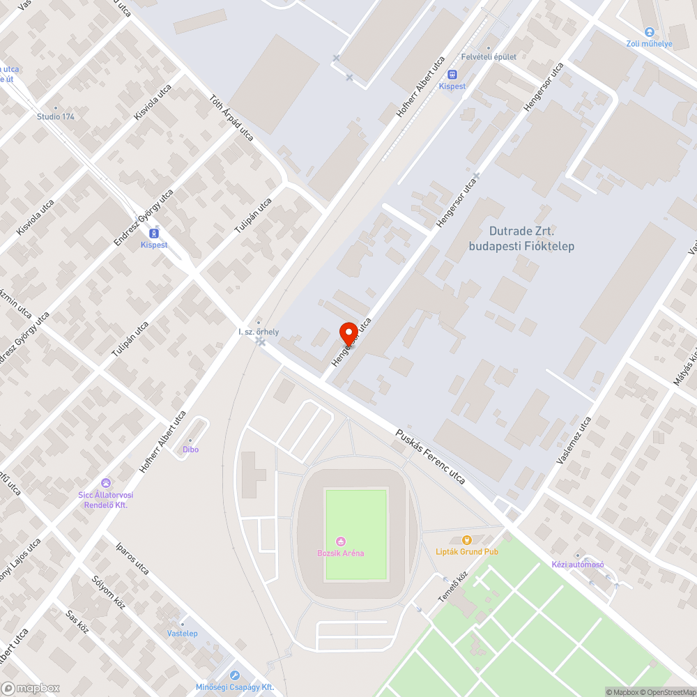 Szeméthegy! bejelentés helye