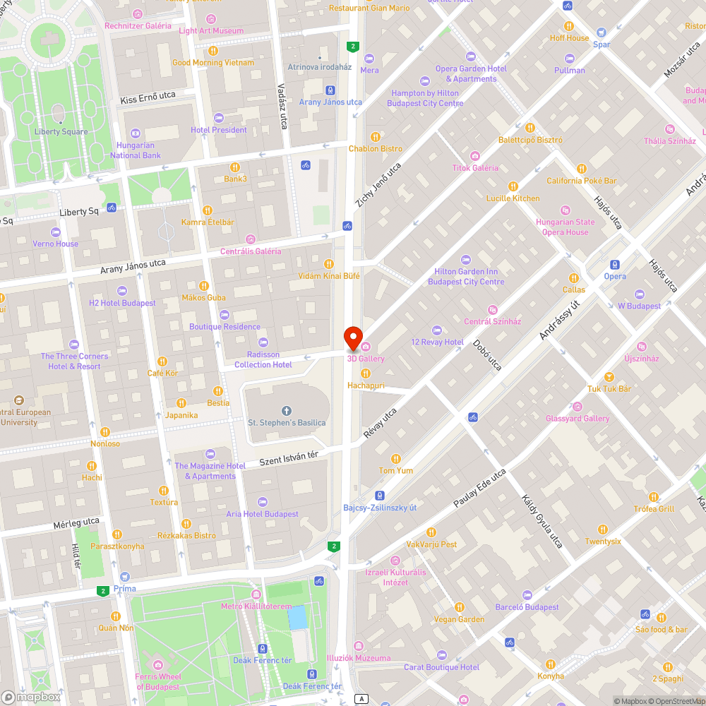 Járdán parkolás (Bajcsy-Zsilinszky út 17) bejelentés helye