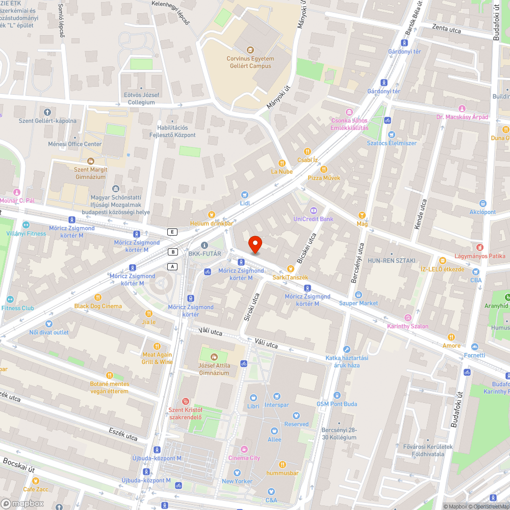 Széttört láda bejelentés helye