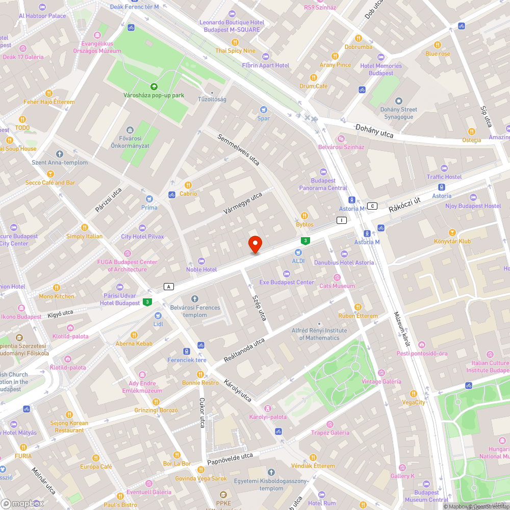 Fedlap bejelentés helye