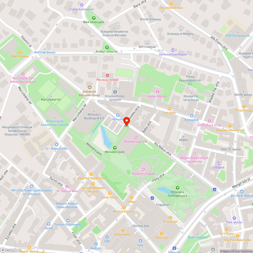 Használható kerékpártálókat a Millenárisba bejelentés helye