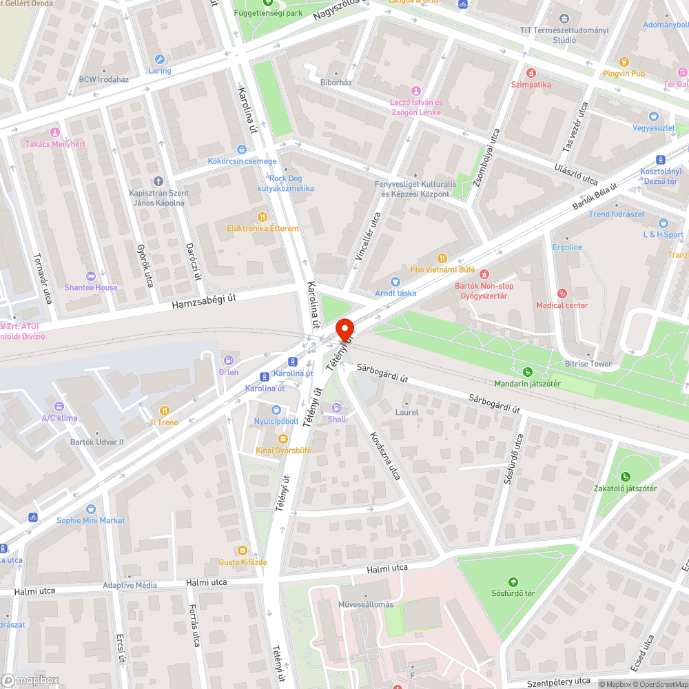 Csöpögő cső a vasúti hídnál bejelentés helye