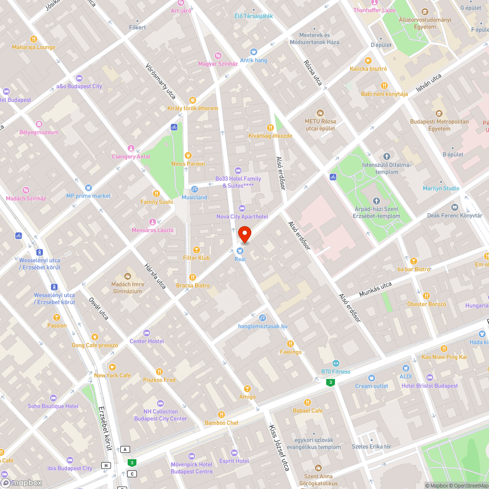 Eldugult víznyelő bejelentés helye