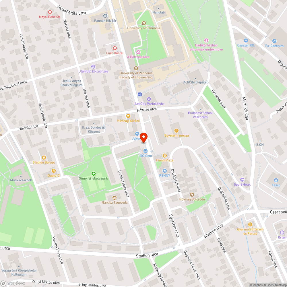 Kidőlt közlekedési tábla bejelentés helye