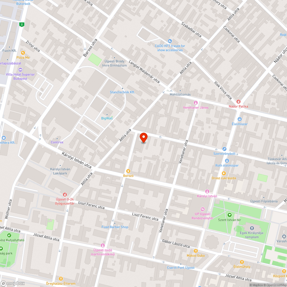 Végig szemetes, kutyaürülékes utca bejelentés helye