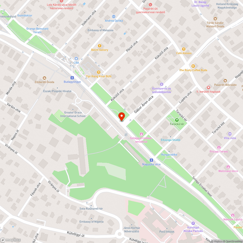 Kidőlt jelzőlámpa bejelentés helye