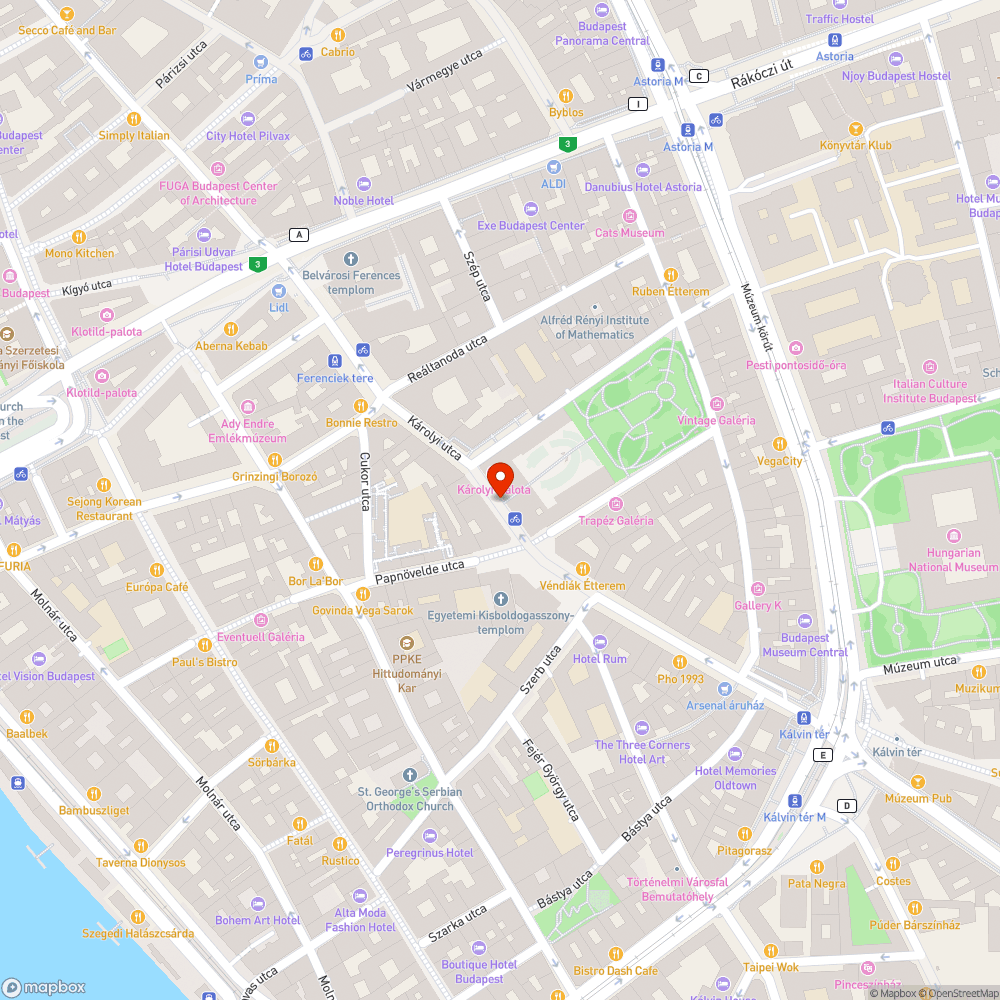 Balesetveszélyesen leromlott állapotú díszburkolat bejelentés helye