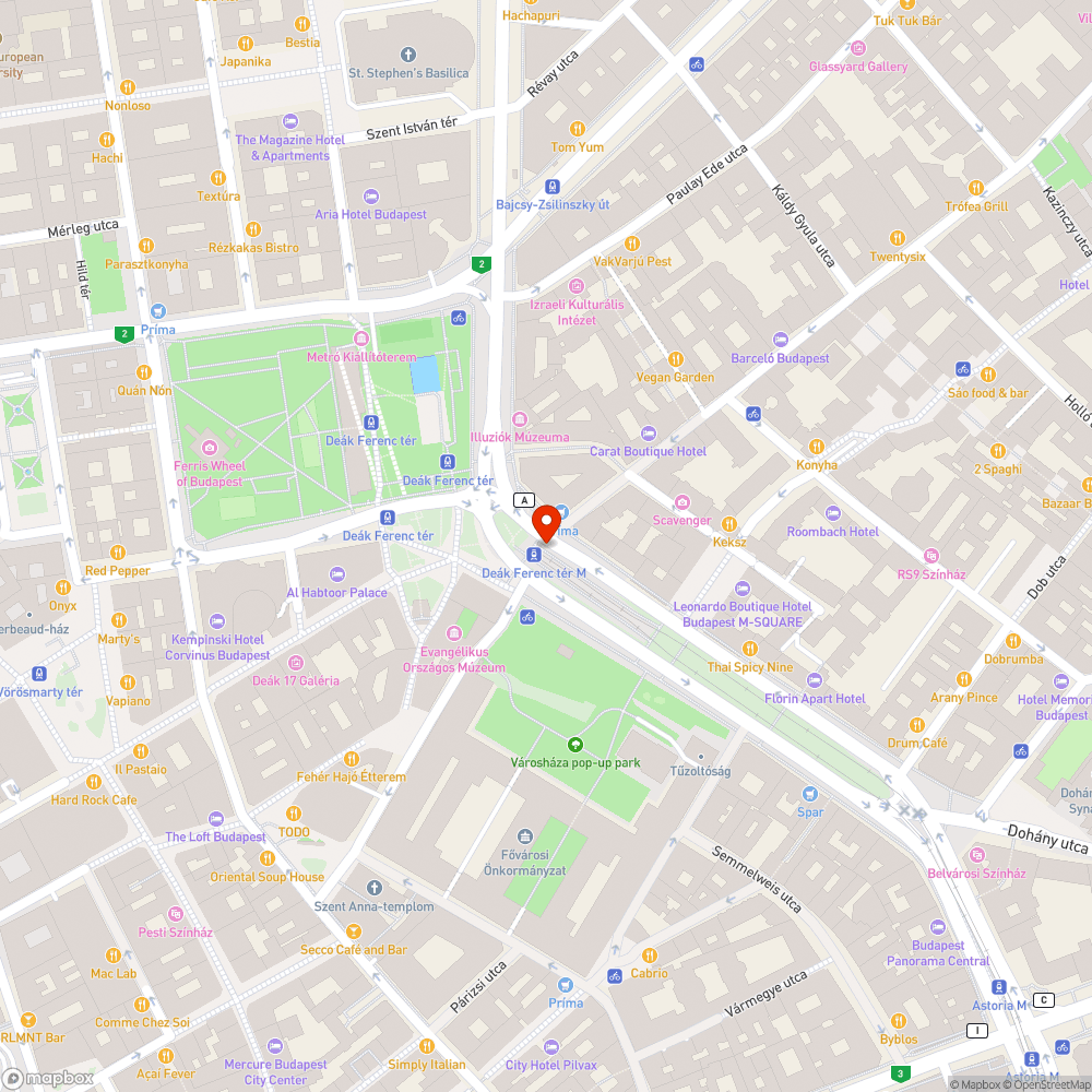 Mozgó korlát bejelentés helye