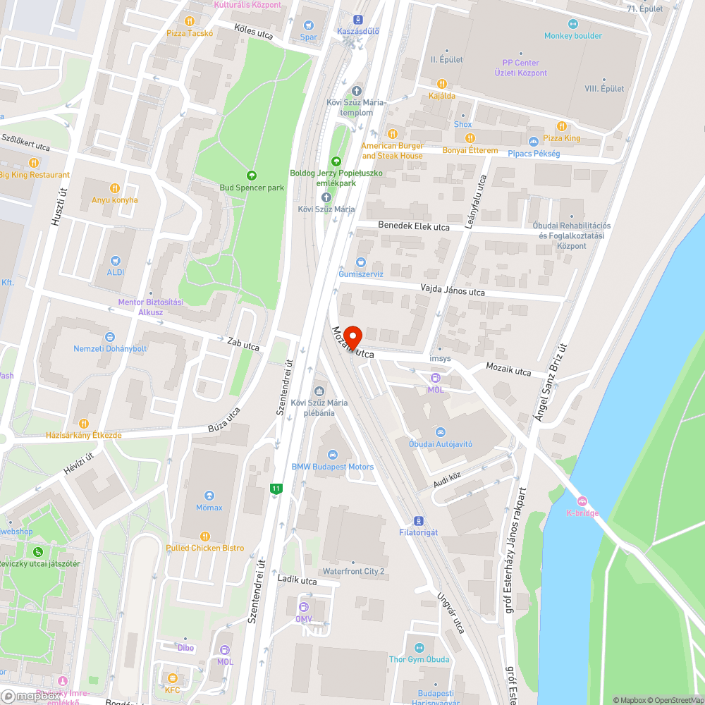 Gyom bejelentés helye