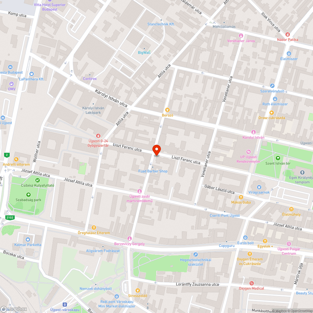 Járdán pakolás bejelentés helye