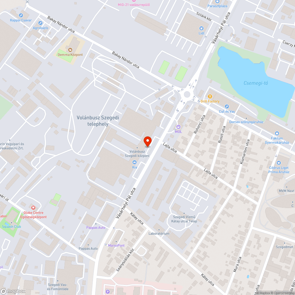 Hiányzó kapaszkodó bejelentés helye