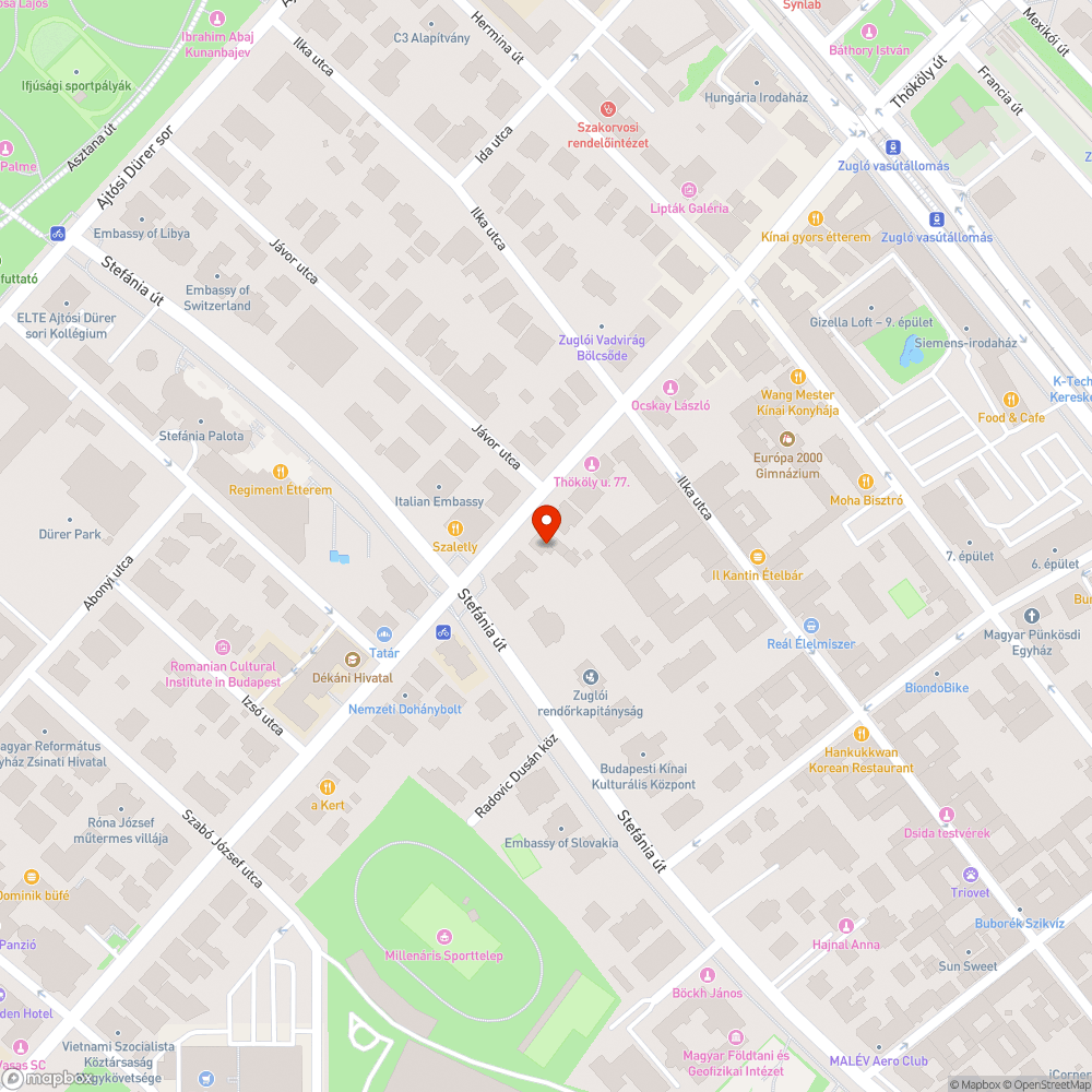 Üresen hagyott faveremből szúnyogkeltető bejelentés helye