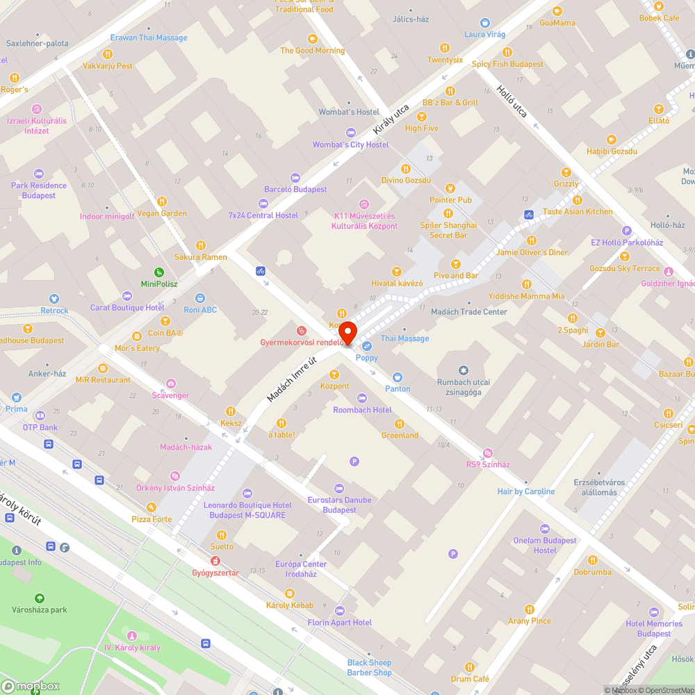 Kitört poller bejelentés helye