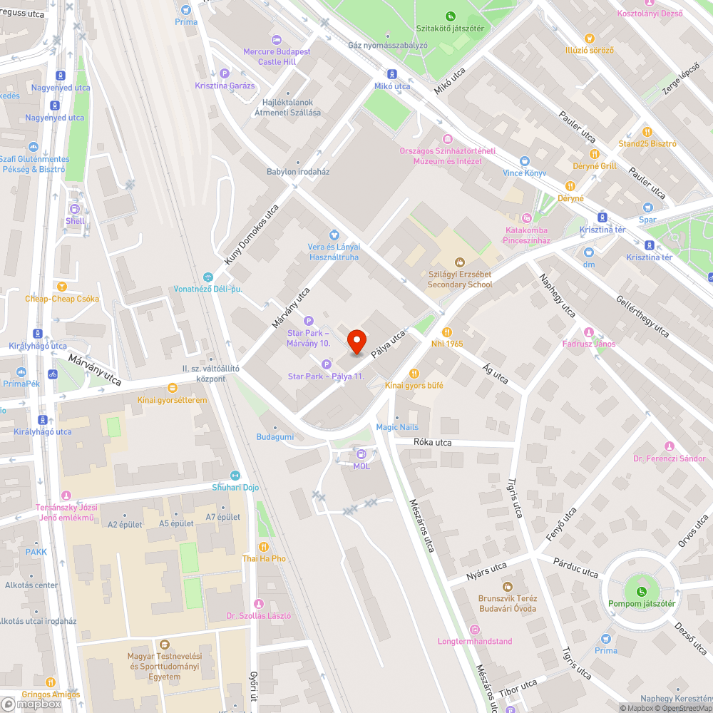 Járda helyreállítása bejelentés helye