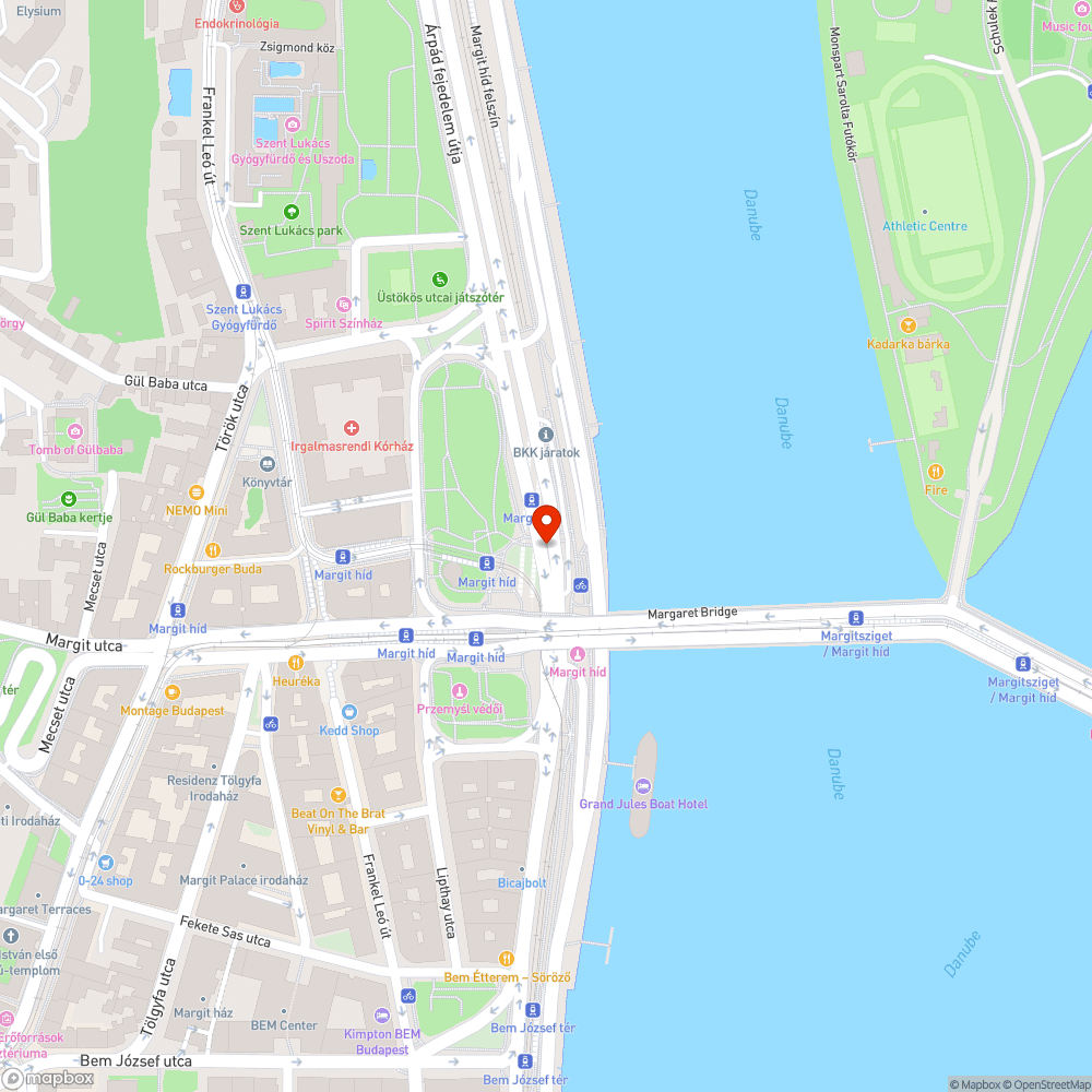 kerékpárúton kialakított 4,5 cm-es küszöb bejelentés helye