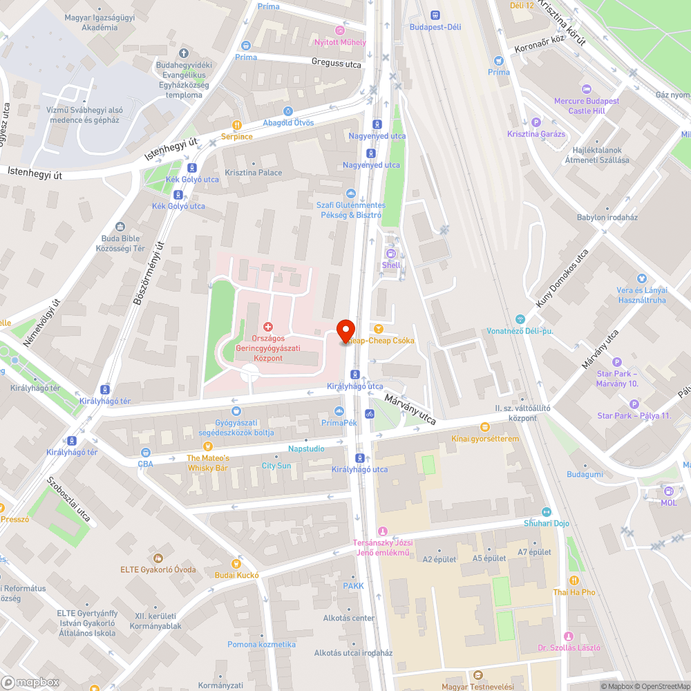 Firkás tábla (Királyhágó utca) bejelentés helye