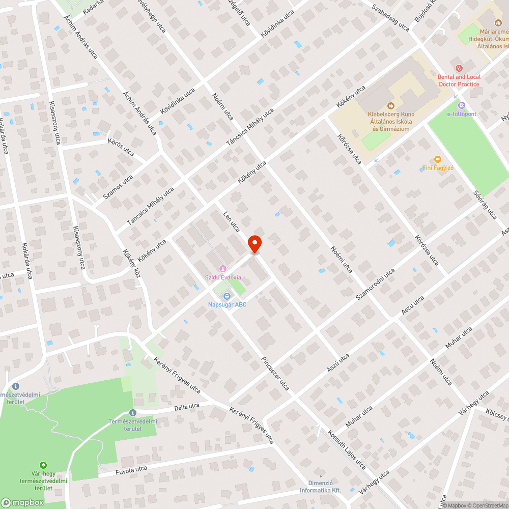 Utcai vízelvezető tele van földdel bejelentés helye