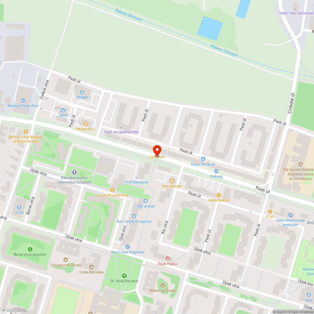 Nagy kátyú bejelentés helye