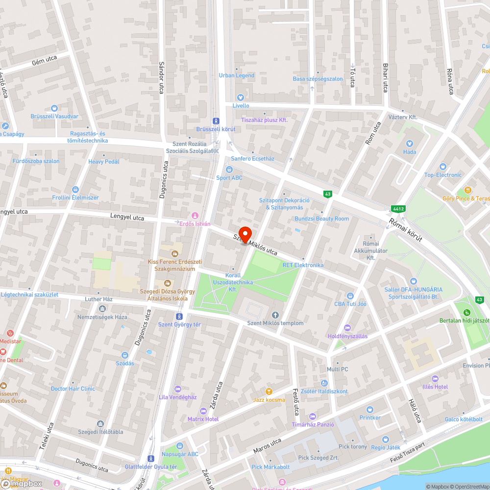 Eldugult csatorna lefolyó bejelentés helye