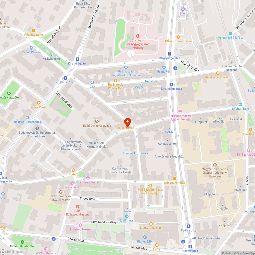 Hiányzó kiemelt szegélyek bejelentés helye