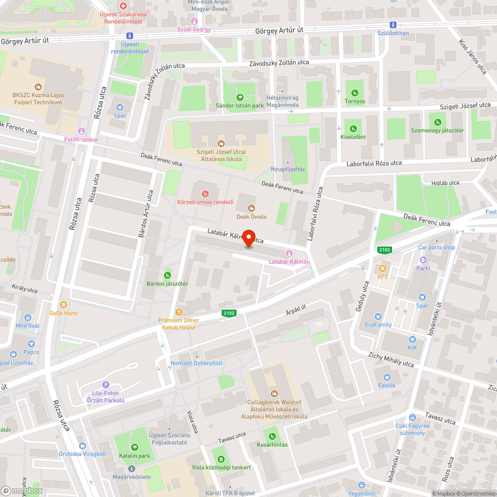 Felesleges vascsonk bejelentés helye