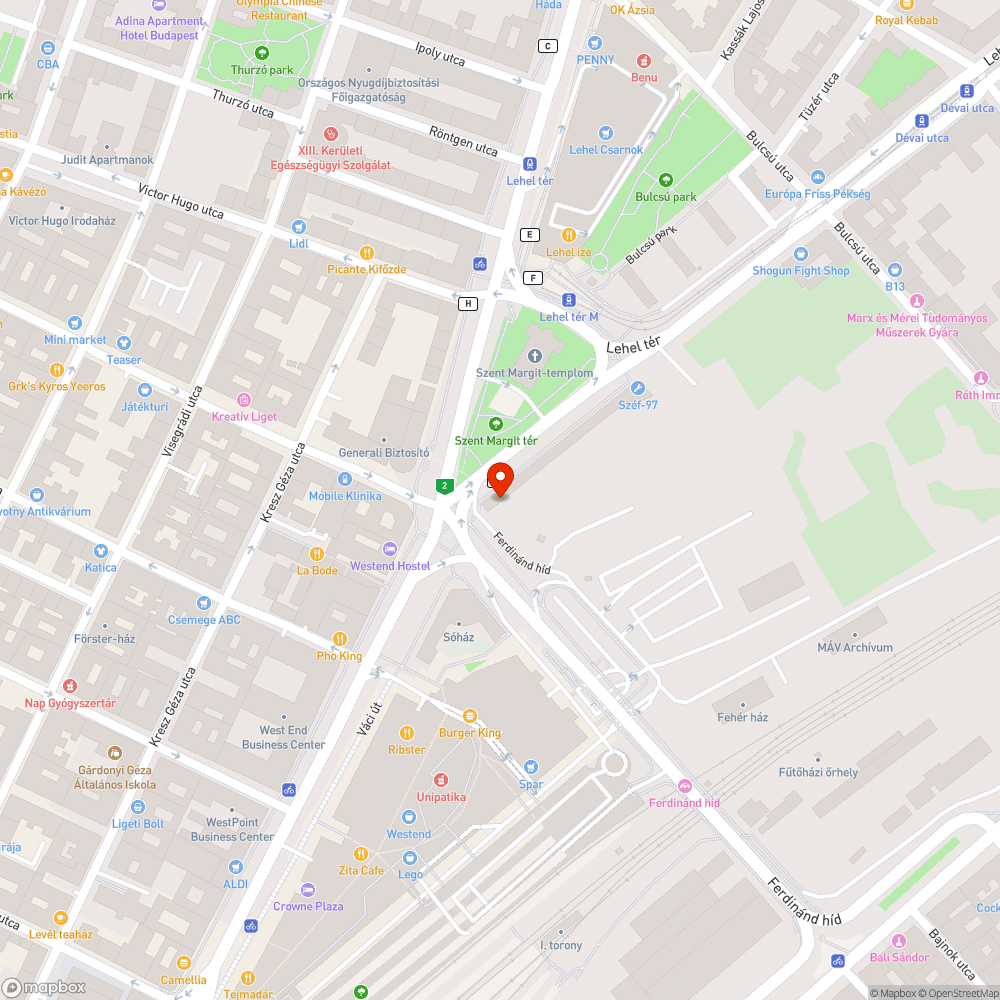 Ferdinánd fedlap bejelentés helye