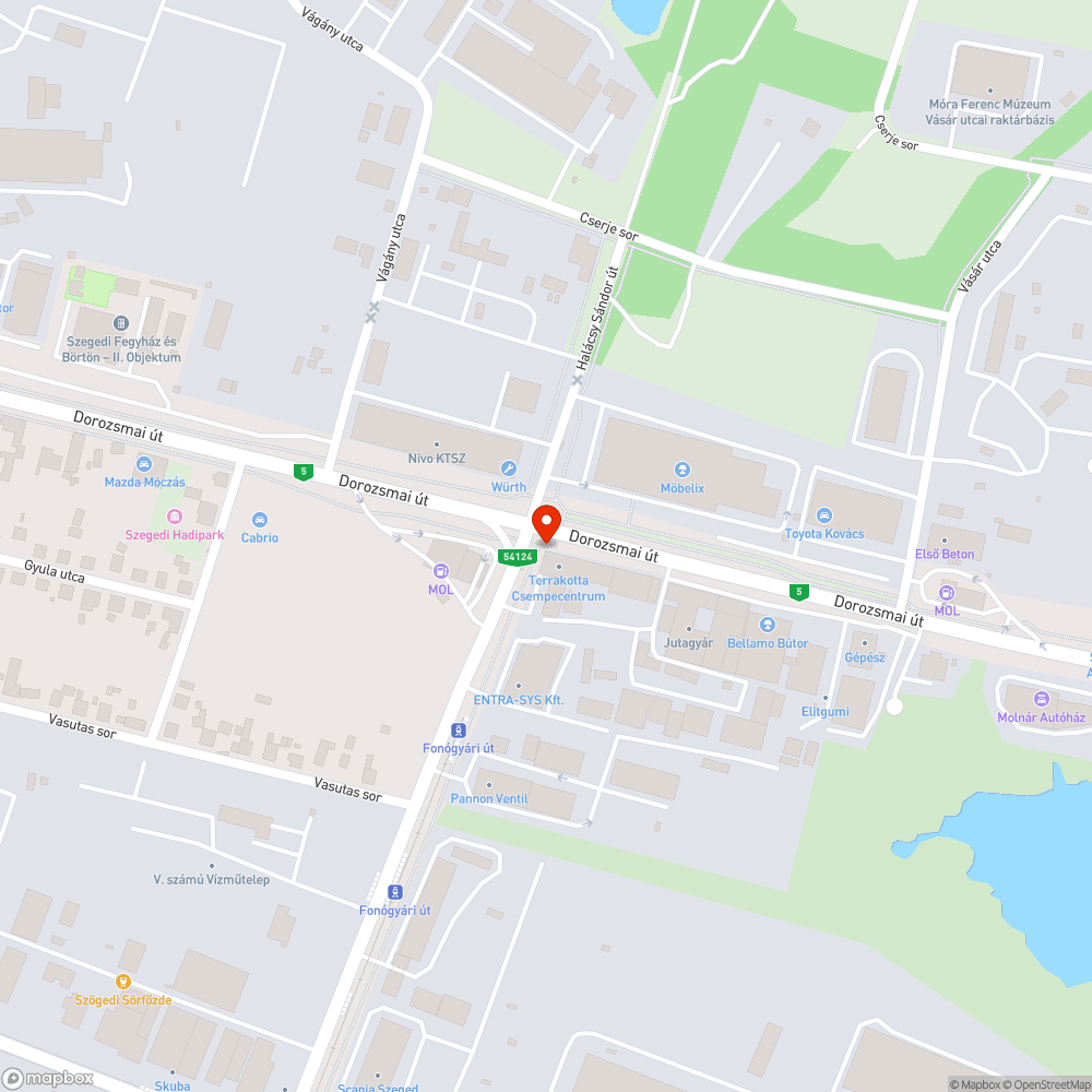 Veszélyes kerékpárút hiba - újabb tátongó lyuk bejelentés helye