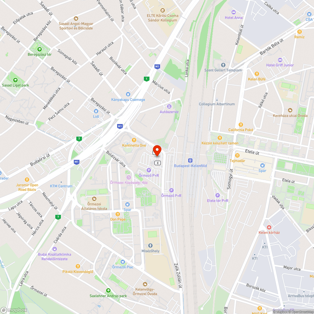 Szegély mellett gyűlik a kosz bejelentés helye