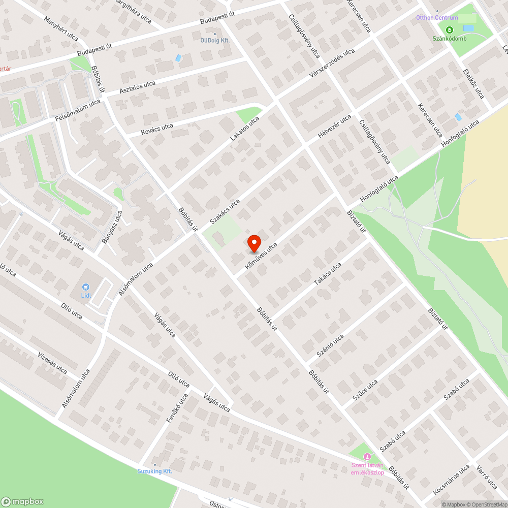 Kiegett lampa bejelentés helye