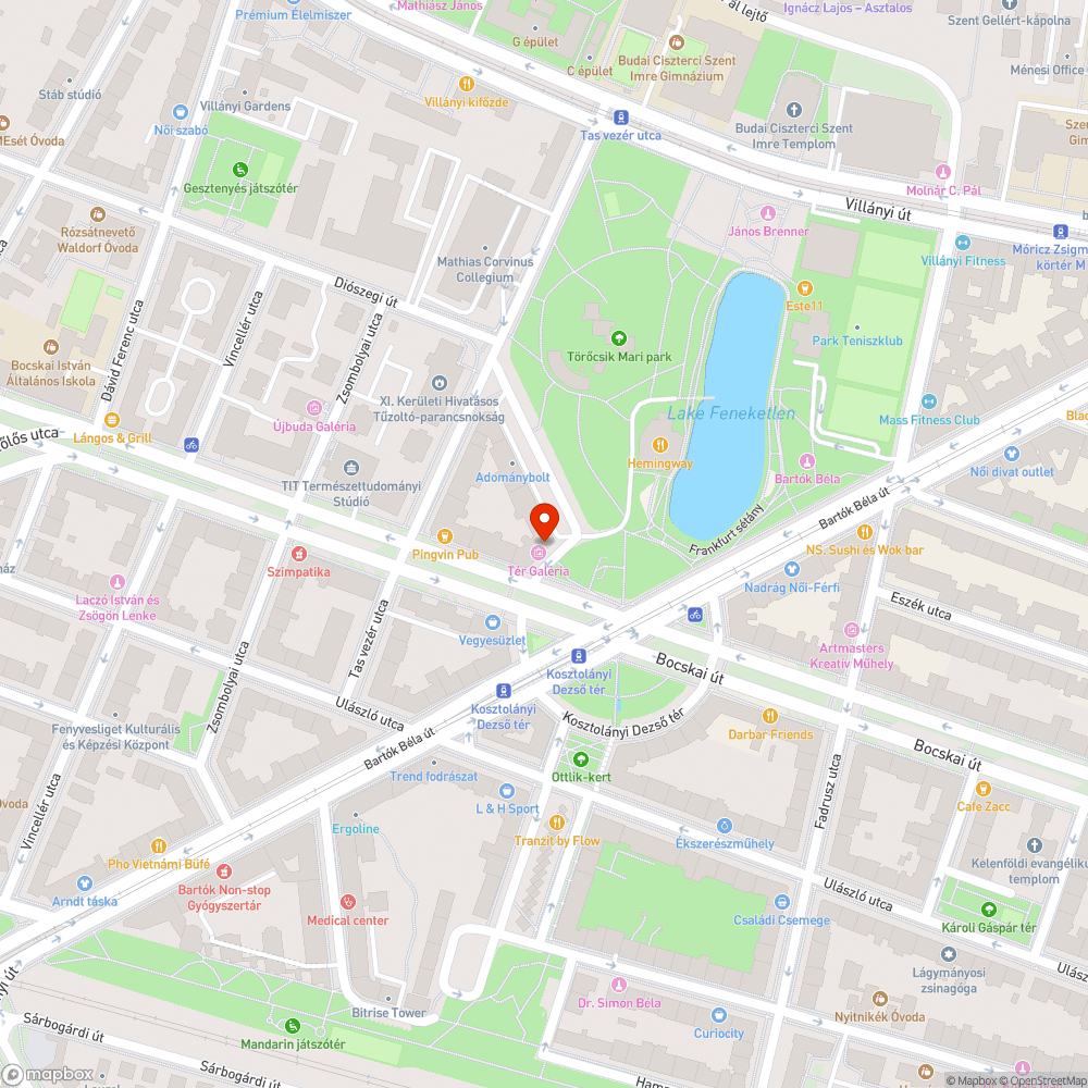 Buktató a járdán bejelentés helye