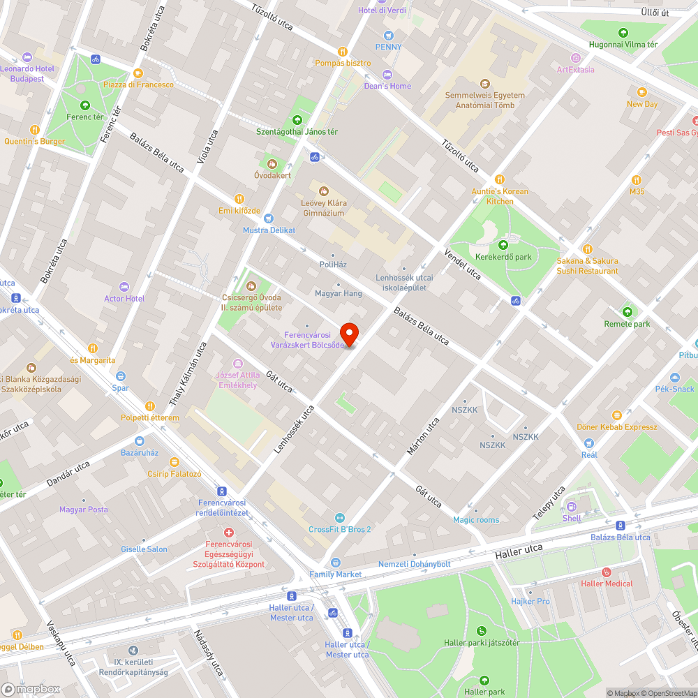 Kopott fedél bejelentés helye