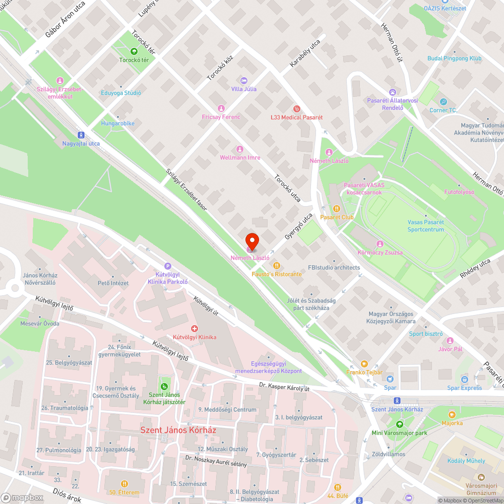 Megsüllyedt fedlap bejelentés helye