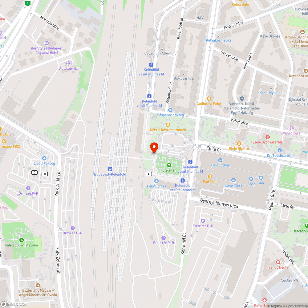 Térkő helyett beton bejelentés helye