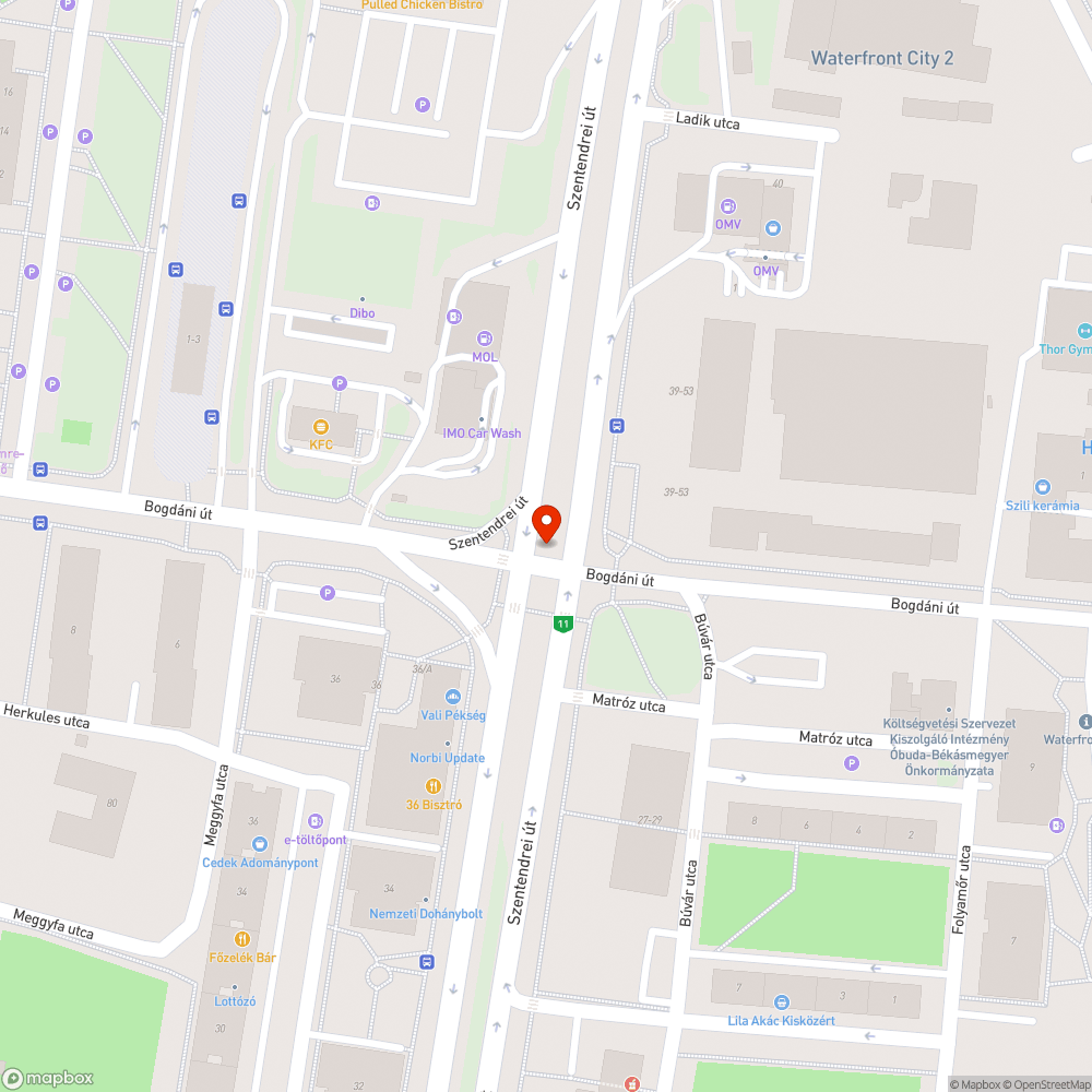 Graffitis oszlop bejelentés helye