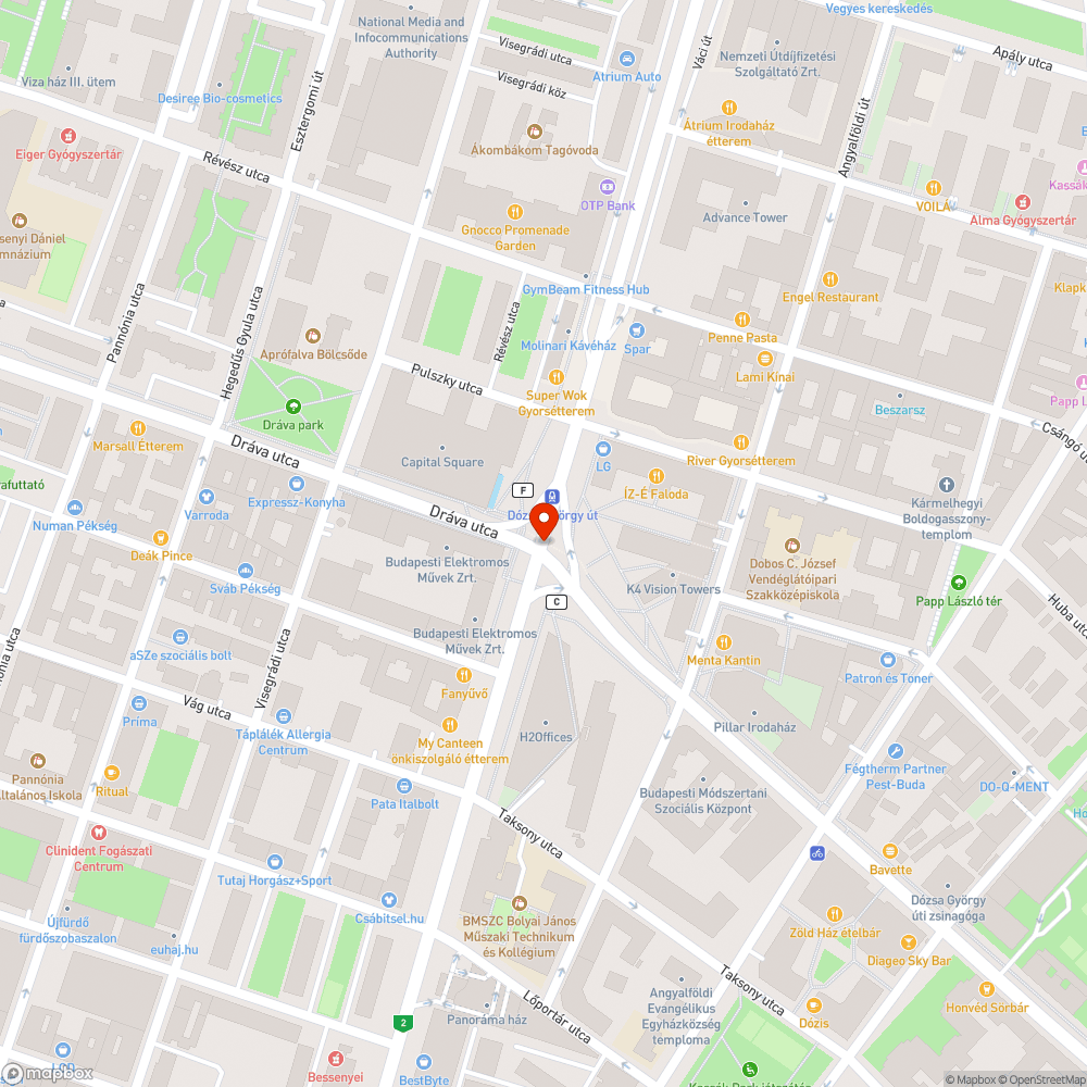 M3 Aluljáró Dózsa György út -  üres üzlet  - BKK/BKV/BP Közút bejelentés helye