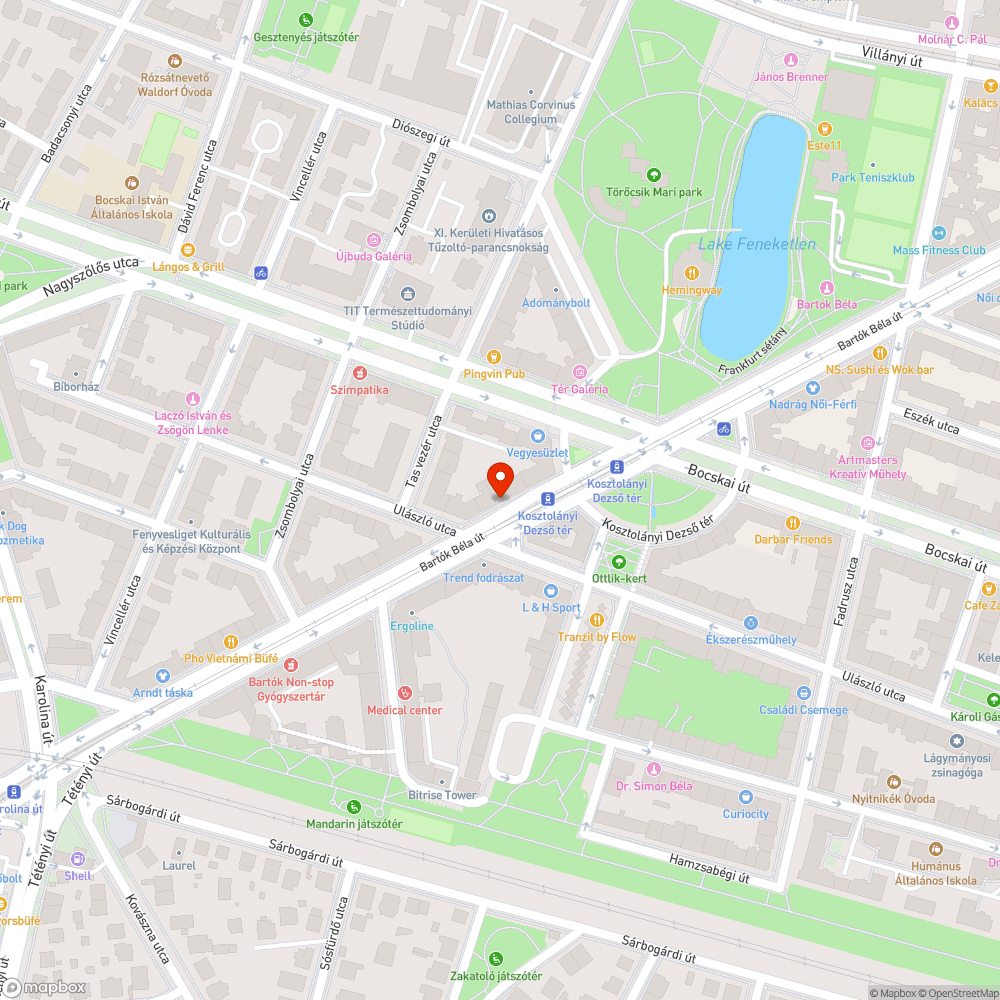 Eldugult víznyelő bejelentés helye