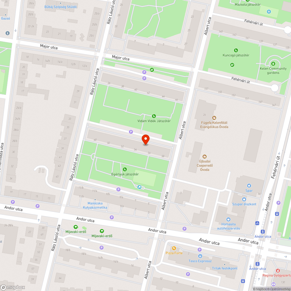 Gombák a játszótéren bejelentés helye